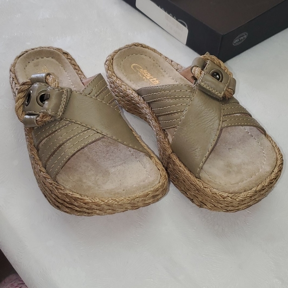 NIB Earth Couture St. Tropez Espadrille Sandals - Picture 2 of 9